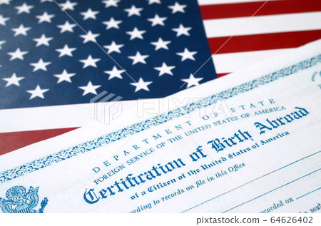 Fs-545 Certification of birth abroad lies on 64626402