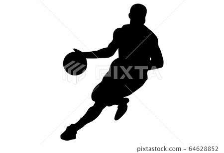 運動剪影籃球3 64628852