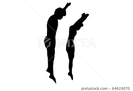 運動剪影蹦床4 運動剪影蹦床4 64628870