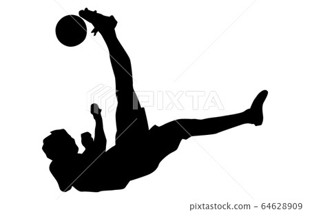 運動剪影足球9 64628909