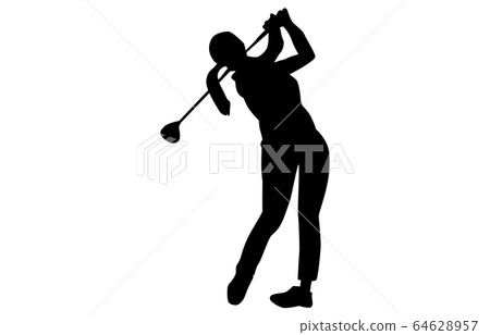 Sport silhouette golf 4 64628957