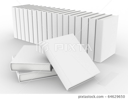 books, mockup, template 64629650
