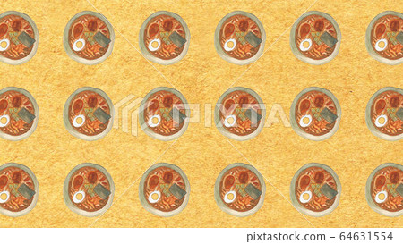 Virtual space material watercolor ramen wallpaper 64631554