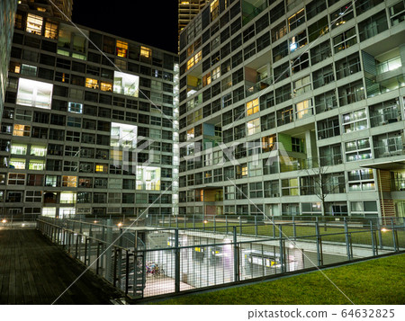 Shinonome運河法院CODAN夜景 64632825