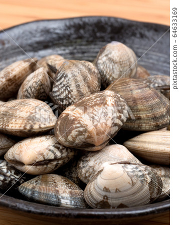 Raw clams 64633169
