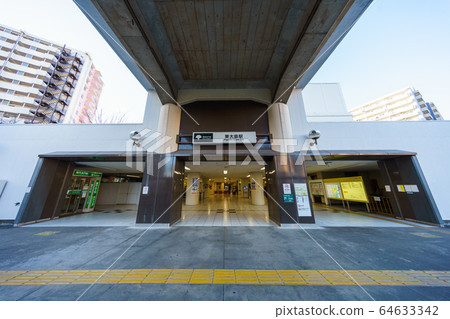 Higashi-Oshima Station (under repair work) Higashi-Oshima Station (under repair work) 64633342