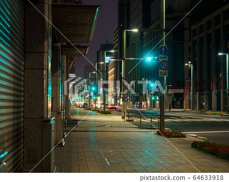 日本橋室町夜景 日本橋室町夜景 64633918