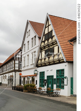 Street in Lemgo, Germany 64634322