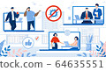 Online Business Relationship after Covid19 Stop 64635551
