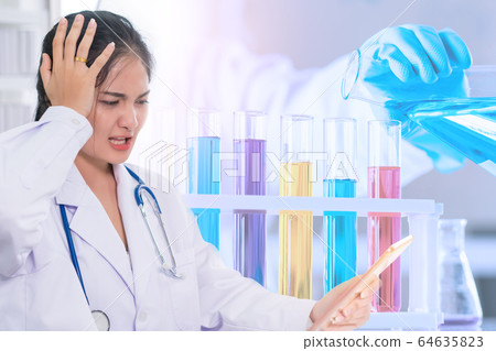 Bad medical Research results samples infected with COVID-19 Coronavirus 64635823