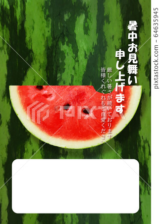 Summer visit-watermelon 64635945