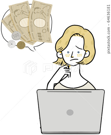 Money facial expression foreigner Money facial expression foreigner 64636181