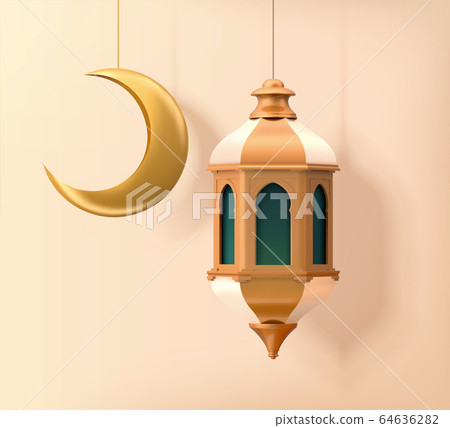 Hanging Islamic ornaments 64636282