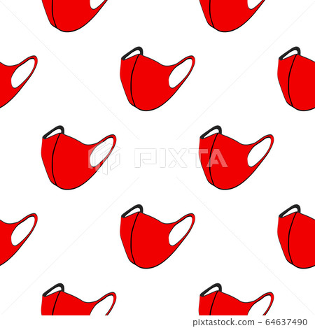 Seamless of respirator masks for prevention 64637490