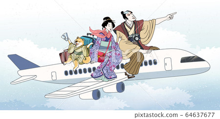 Traveling to Japan banner design 64637677