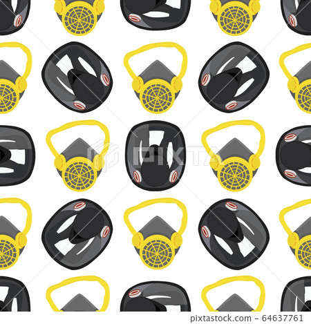 Seamless of respirator masks for prevention 64637761