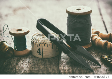 seamstress tape, thimble for sewing seamstress tape, thimble for sewing 64638175