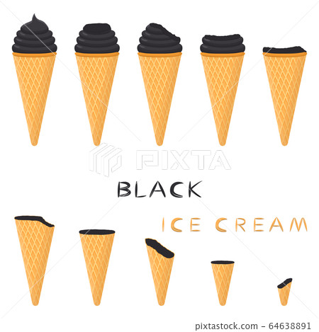 Vector illustration for natural ice cream Vector illustration for natural ice cream 64638891