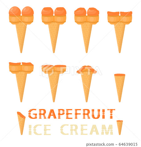 Vector illustration for natural ice cream 64639015