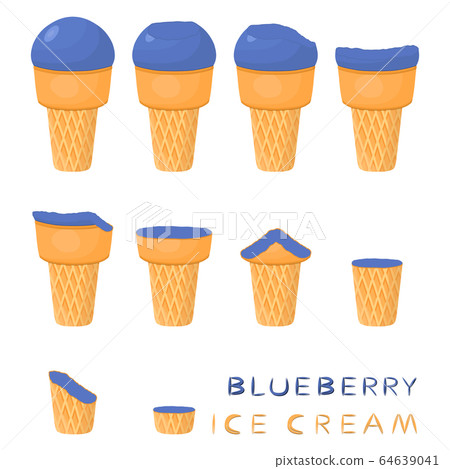 Vector illustration for natural ice cream Vector illustration for natural ice cream 64639041