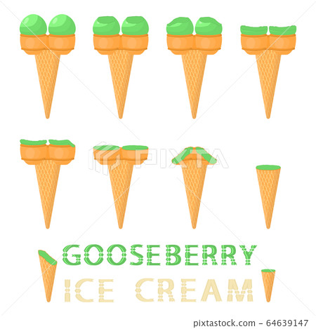Vector illustration for natural ice cream Vector illustration for natural ice cream 64639147