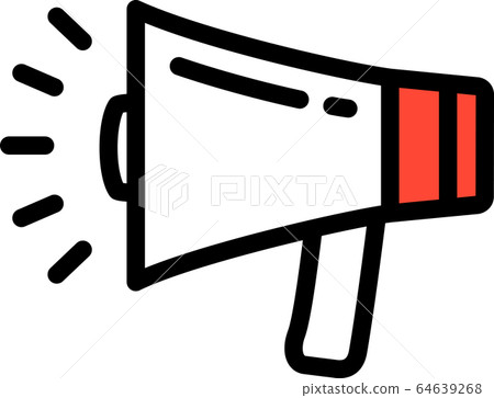 擴音器，擴音器圖標 64639268