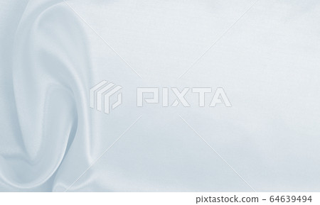 Smooth elegant grey silk or satin luxury cloth as 64639494