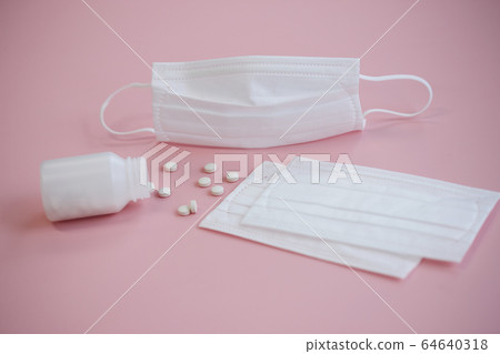 口罩溫度計傳染病粉紅色 64640318