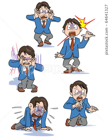 Men's five-stage expression that shocks you Men's five-stage expression that shocks you 64641327