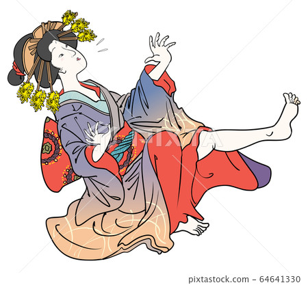 Surprised Oiran 64641330