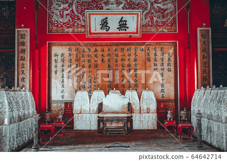 Interior imperial palaces and pavilions of the 64642714
