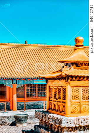 Palaces, pagodas inside the territory of the 64642715