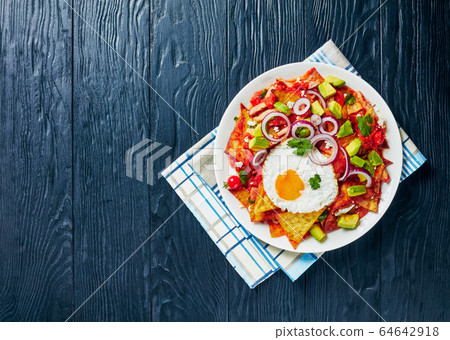 hot and spicy mexican breakfast on a plate hot and spicy mexican breakfast on a plate 64642918