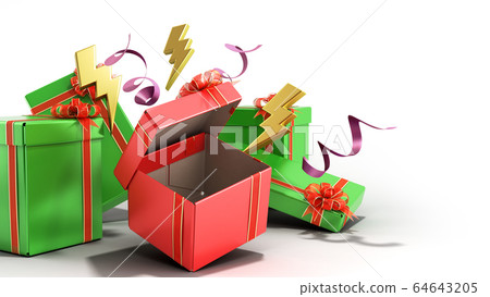 open christmas gift boxes and accessories open christmas gift boxes and accessories 64643205