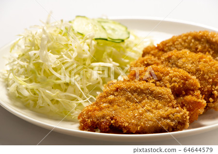 Sip fin cutlet (with shredded cabbage). 64644579