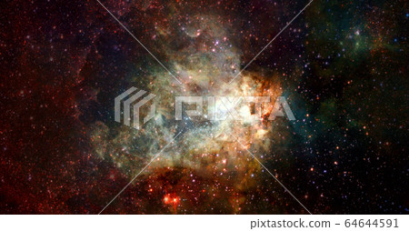 Galactic background. Elements of this image furnished by NASA. Galactic background. Elements of this image furnished by NASA. 64644591