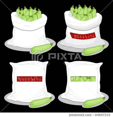 Sacks with natural food Sacks with natural food 64647233