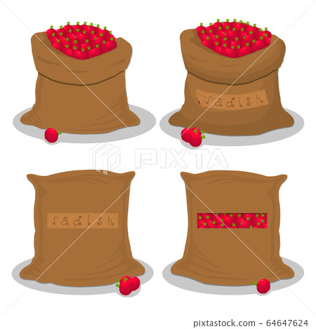 Sacks with natural food Sacks with natural food 64647624