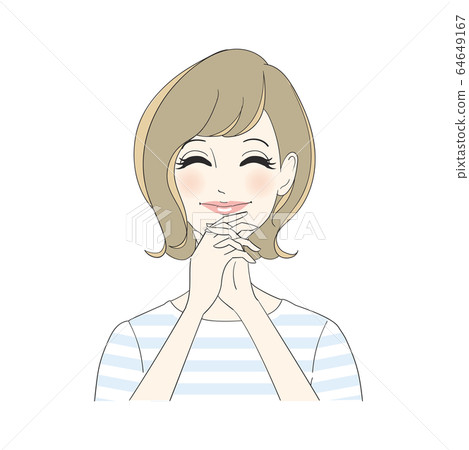 Happy lady 64649167