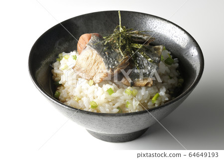 Japanese mackerel pickled plum tea 64649193