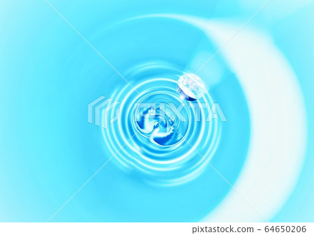 水坑里的水滴 水坑里的水滴 64650206