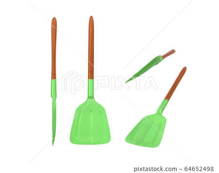 kitchen spatula silicone with corrugations set 3d kitchen spatula silicone with corrugations set 3d 64652498