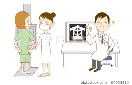 X-ray examination: Illustration X-ray examination: Illustration 64653413