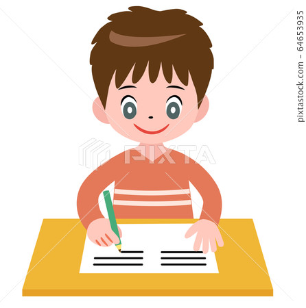 Boy studying 64653935