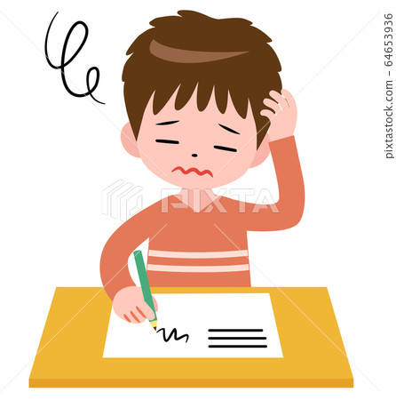 男孩學習我不知道 64653936