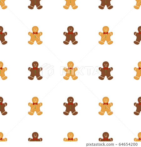 Big set identical gingerbread man, kit colorful 64654200