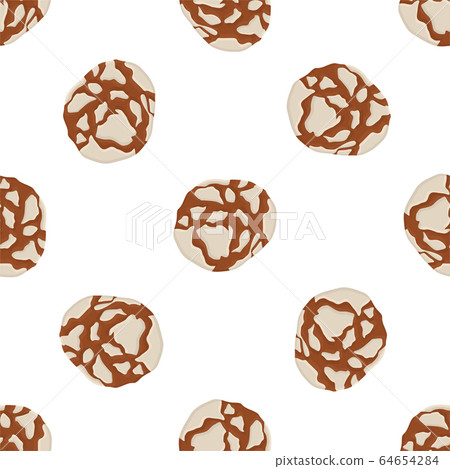 Illustration on theme big set identical biscuit, Illustration on theme big set identical biscuit, 64654284