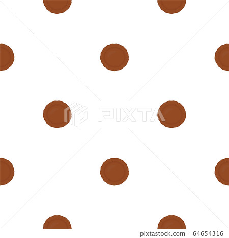 Illustration on theme big set identical biscuit, 64654316