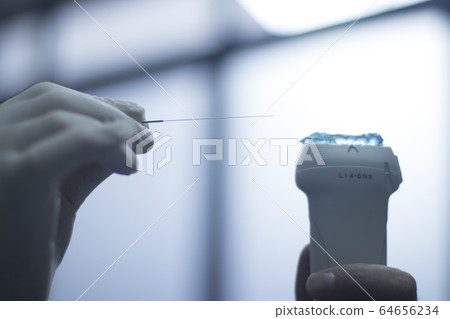 EPI dry needling ultrasound scan 64656234