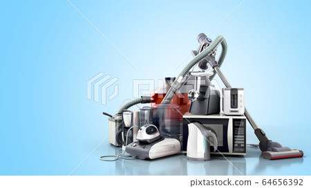 Home appliances Group of vacuum cleaner microwave Home appliances Group of vacuum cleaner microwave 64656392